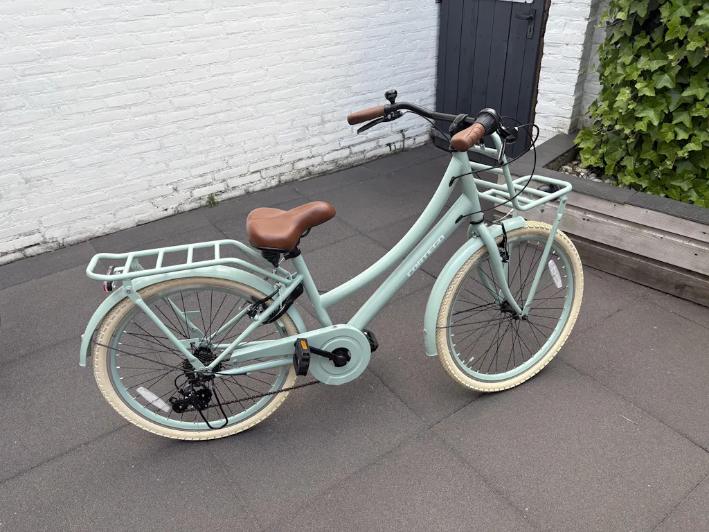 Transporter Meisjesfiets 24 inch - 7 Versnellingen - Groen