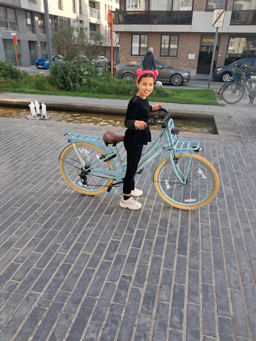 Transporter Meisjesfiets 26 inch - 7 Versnellingen - Zalm