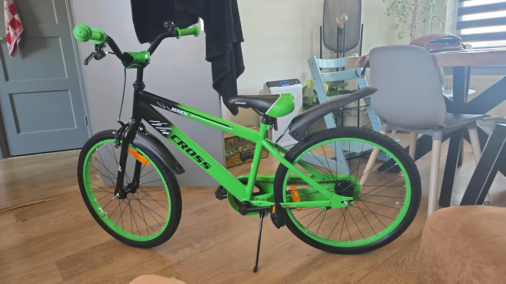 BMX Cross Jongensfiets Groen 22 inch