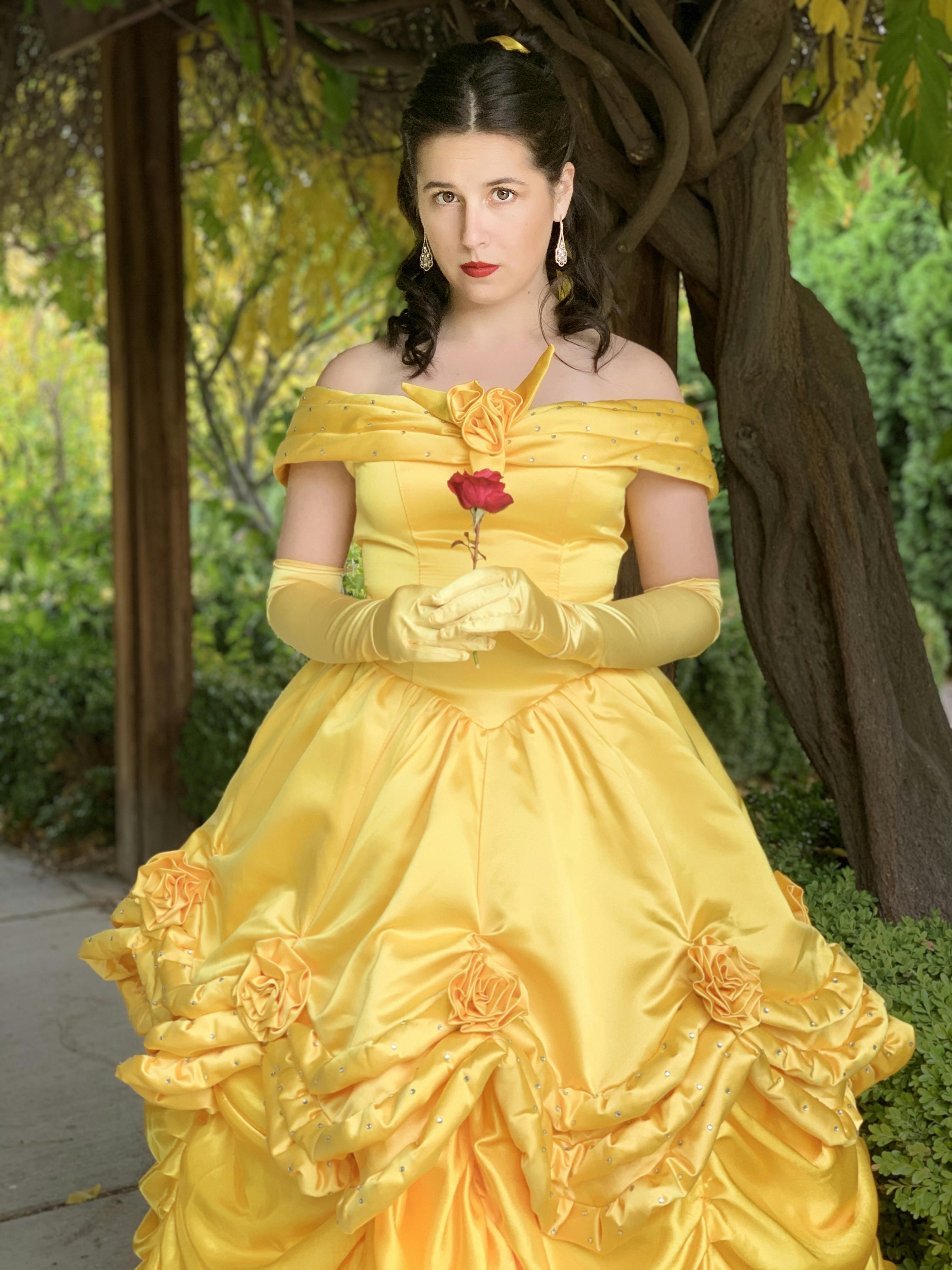 Belle cosplay hot sale costume