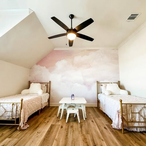 Pink Purple Cloud Wall Mural CCM084