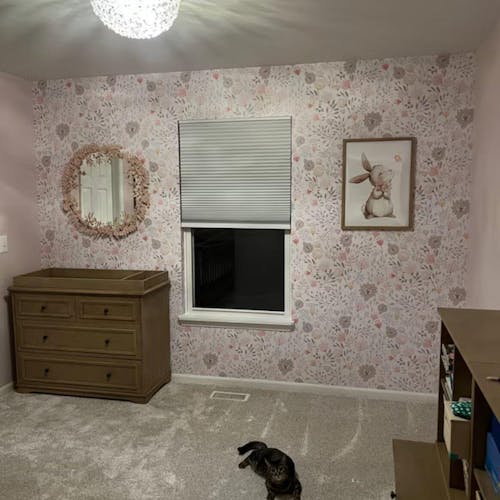 Pastel Pink Flowers Wallpaper CC271