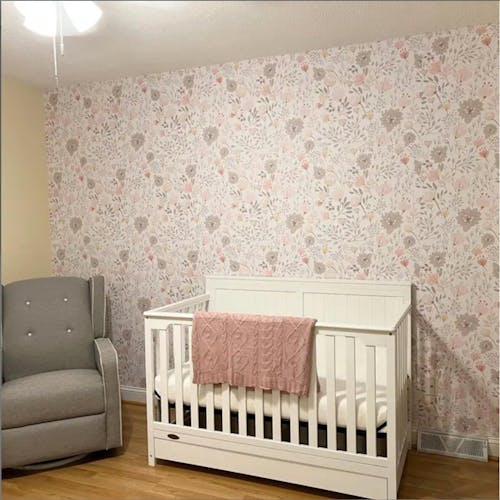 Pastel Pink Flowers Wallpaper CC271