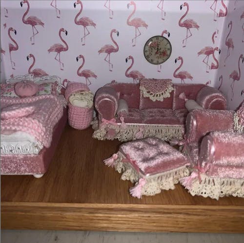 Exotic Pink Flamingos Wallpaper CC106