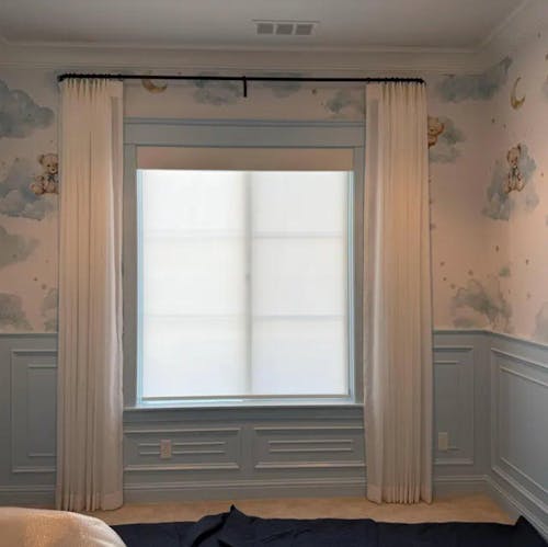 Blue Clouds and Bears Wall Mural SM011