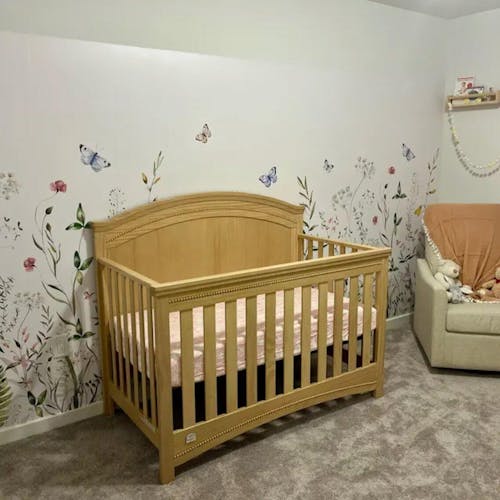 Colored Wildflowers Field Wall Mural SM043