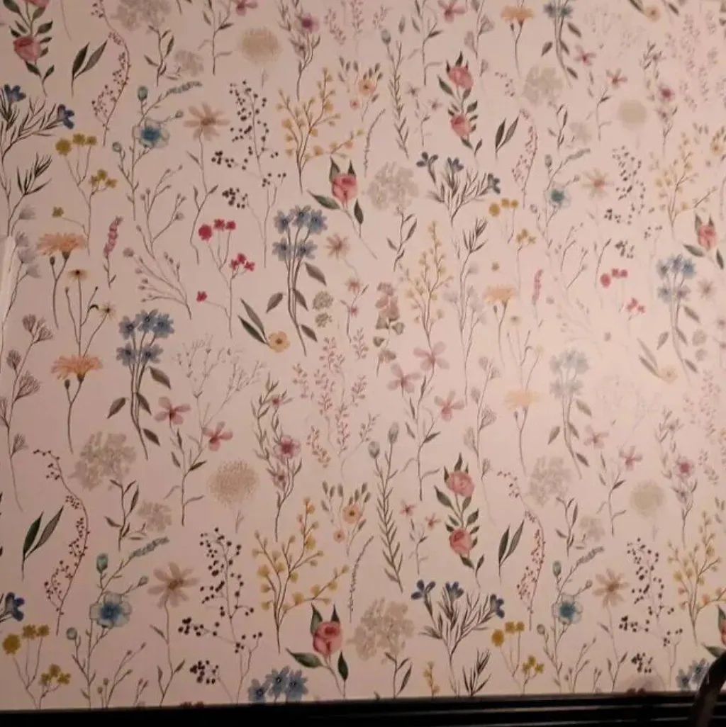 Сolorful Floral Garden Wallpaper W047