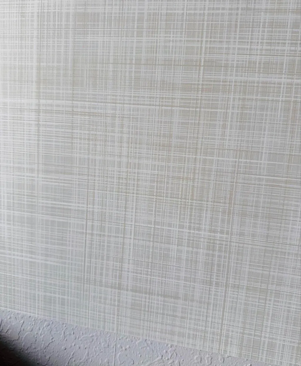Beige Linen Texture Neutral Wallpaper CC340
