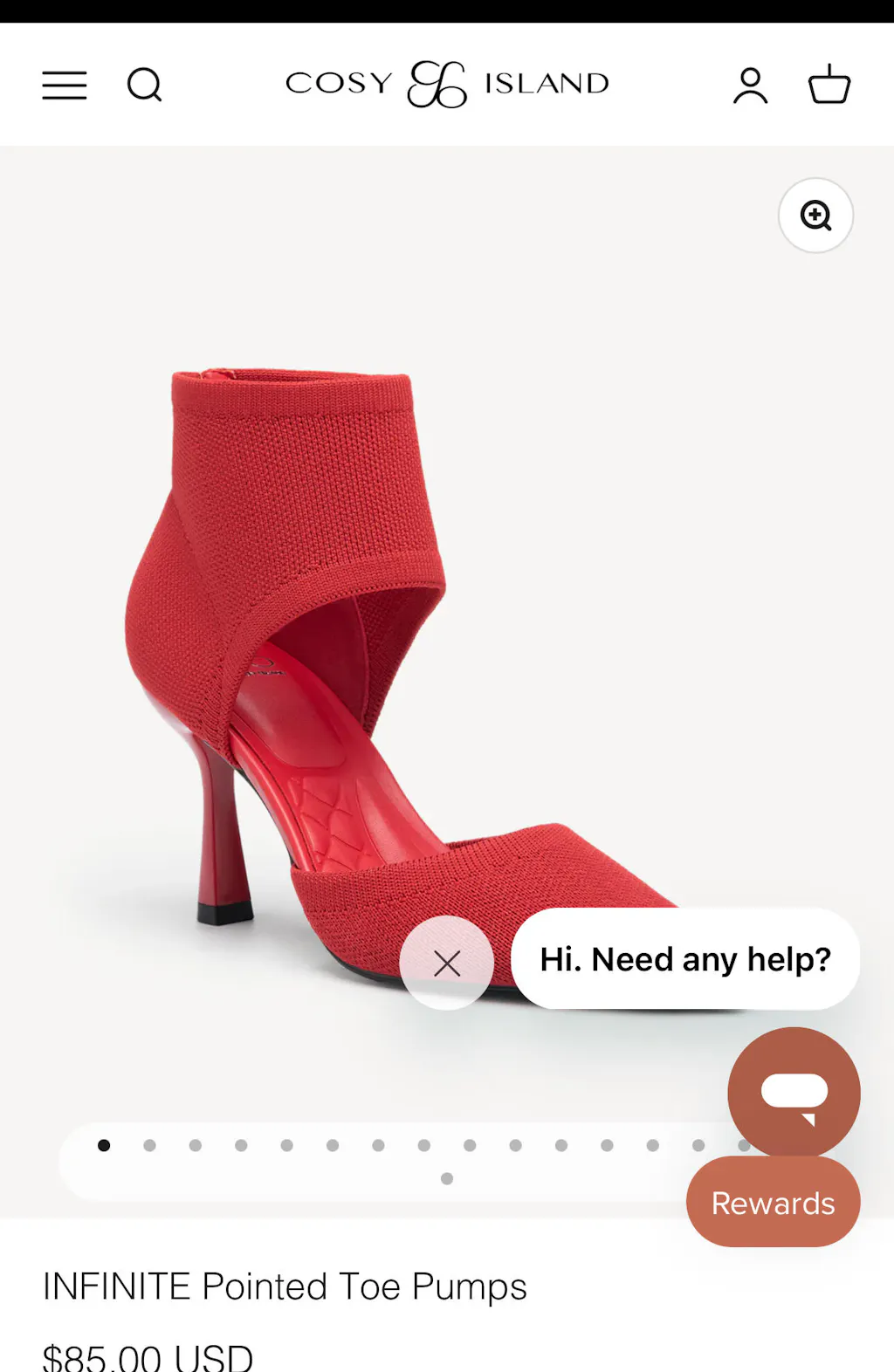 Towel Pointed Toe Boots