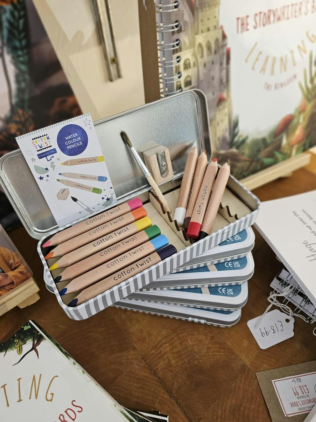 Jumbo Watercolour Pencil Box Cotton Twist CottonTwist