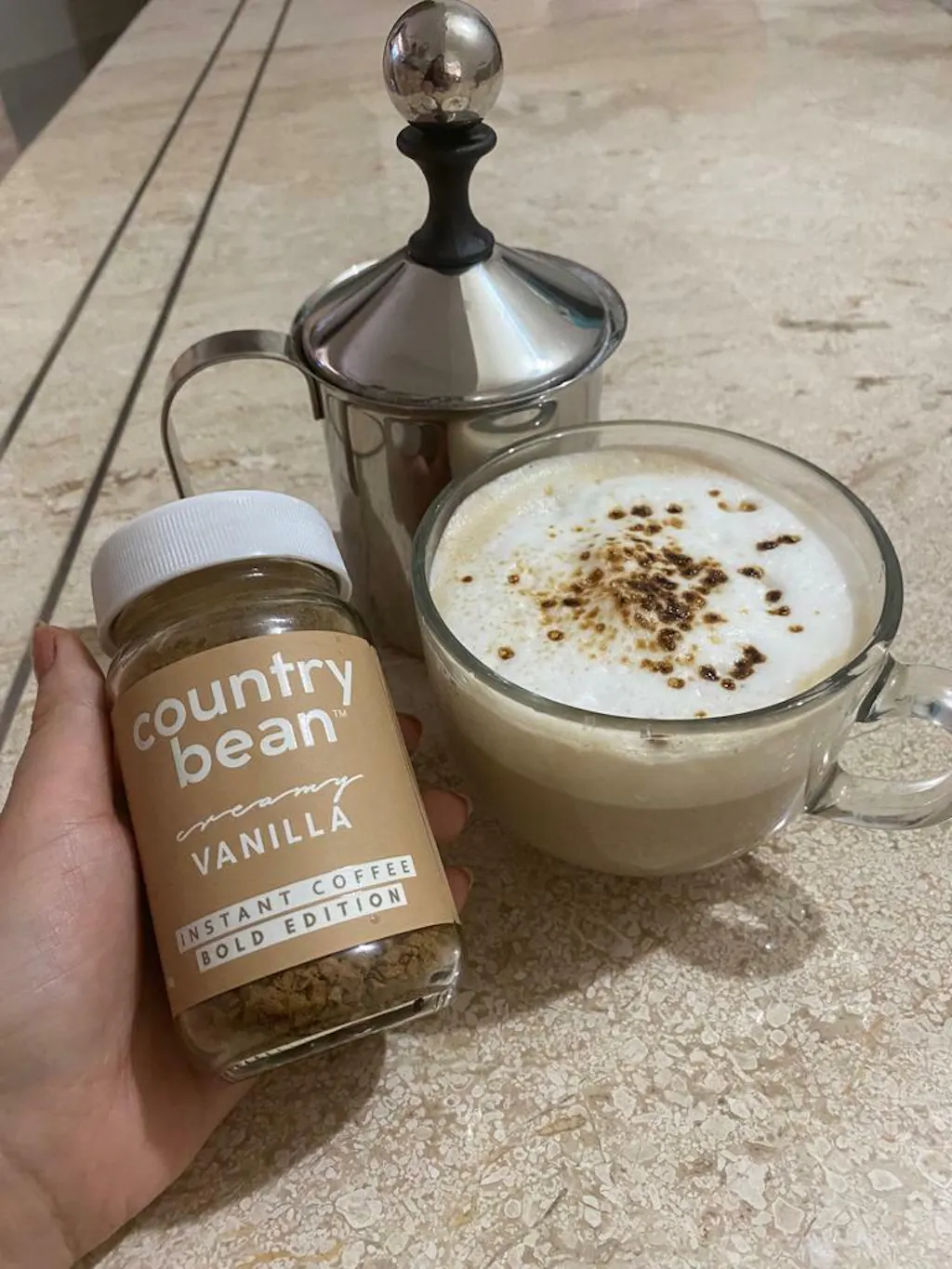 Milk Frother Buy Milk Frother & Hazelnut Coffee Pack Online Country Bean