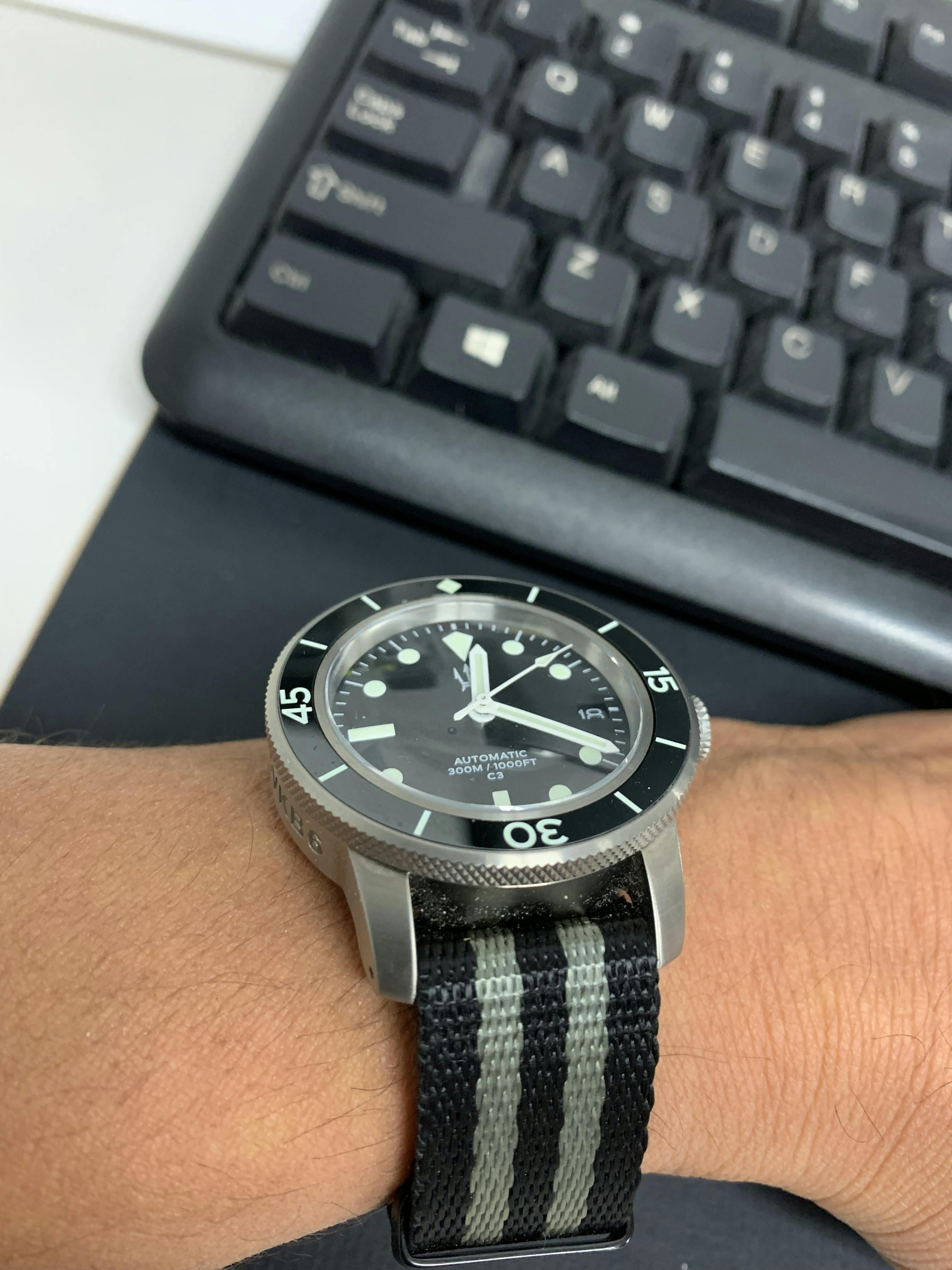 LSA Homage Titanium 300M Diver Watch by Maratac