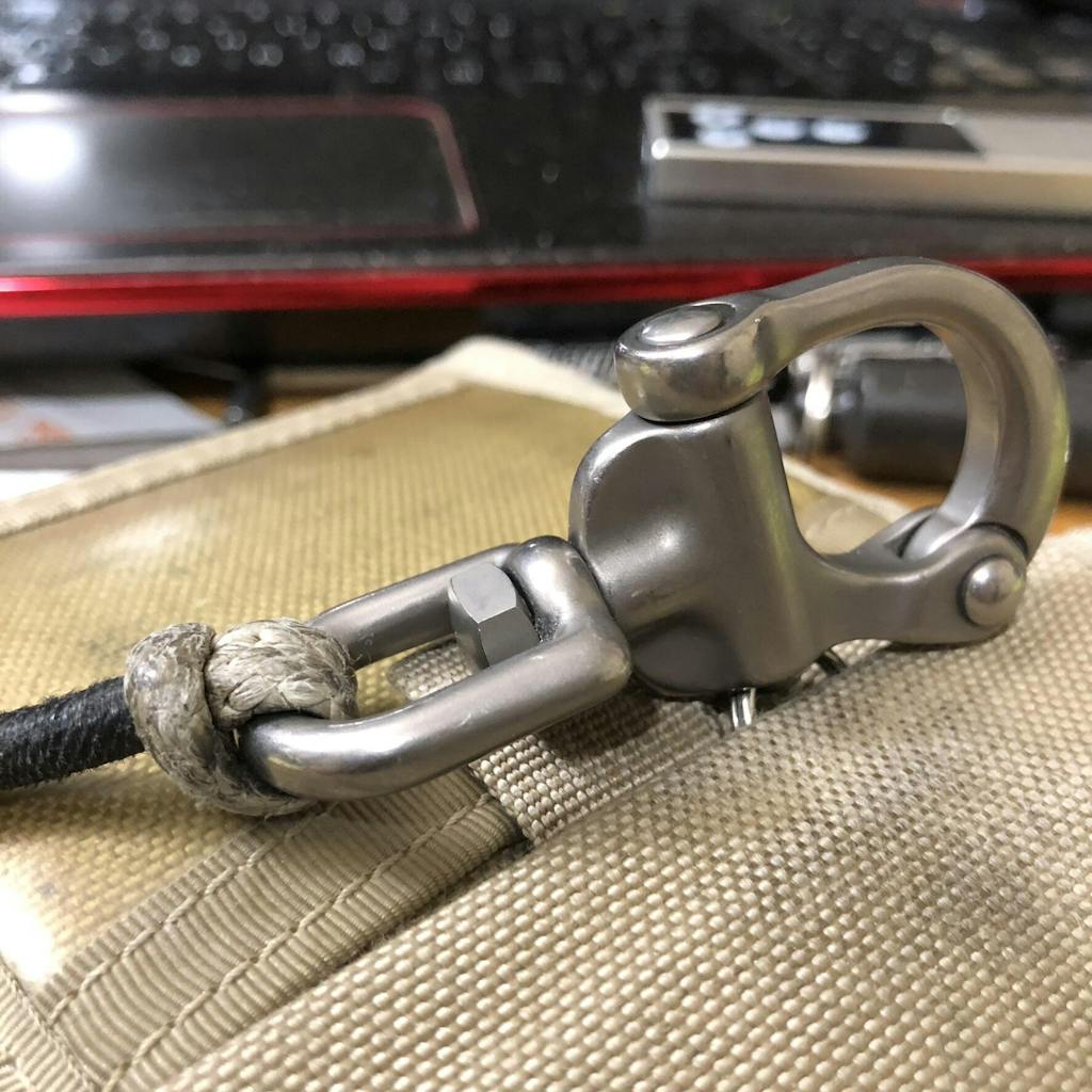 Titanium Quick Release Snap Shackle