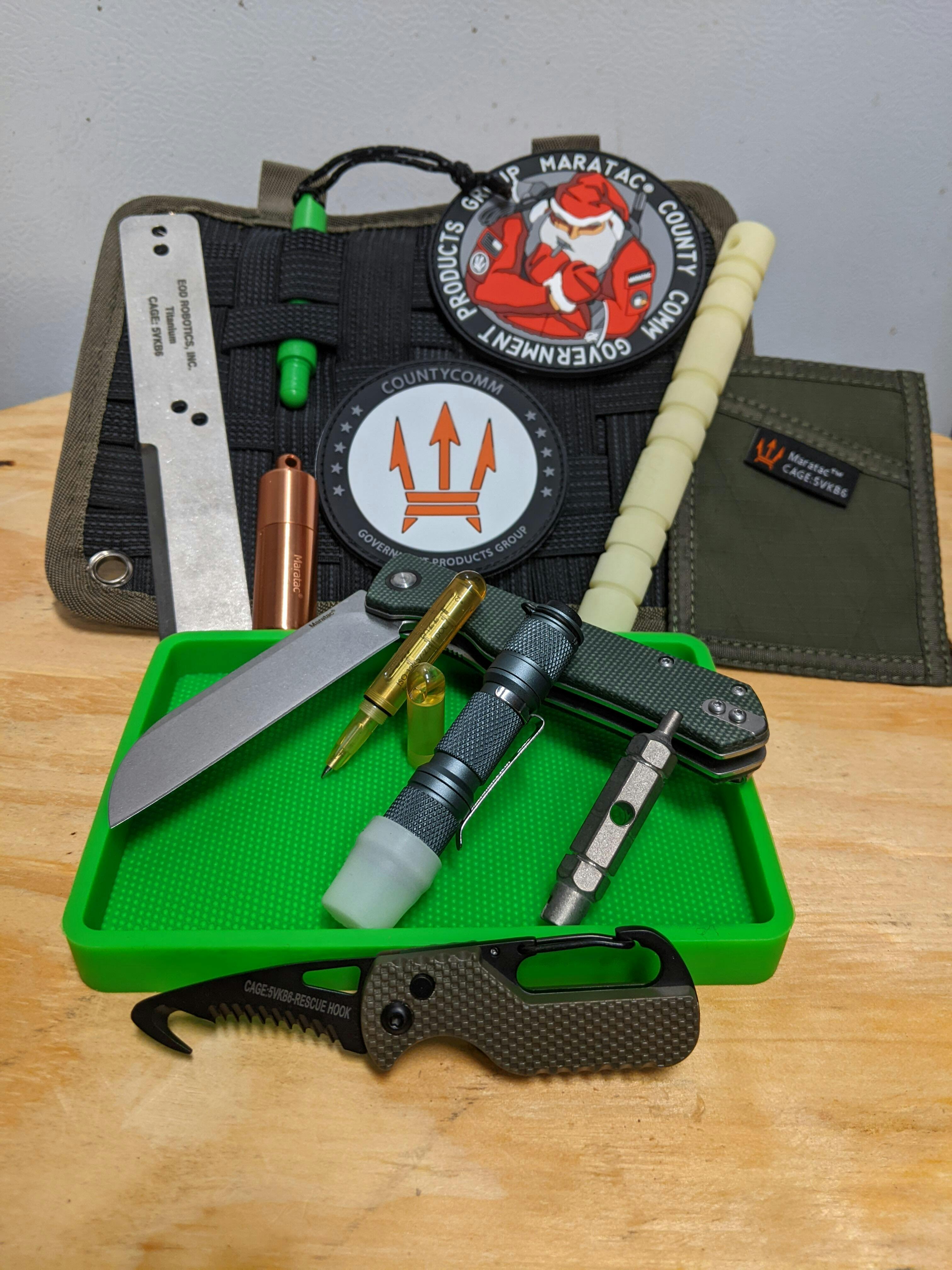 D2 Re-Action - Ti ( Canvas Micarta ) - Sold Out - Back Order Now