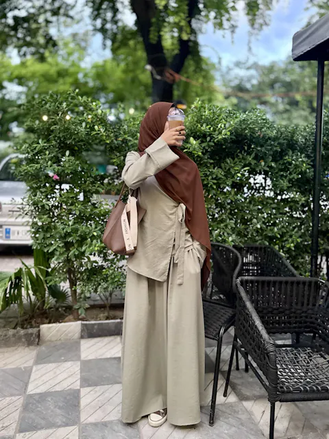 Wrap Style Skirt Set