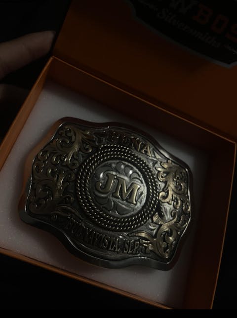 Twisted Treasures Custom Buckle