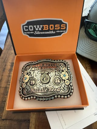 The Chosen One Custom Buckle