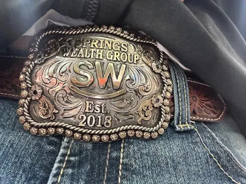 The Farmer Custom Buckle
