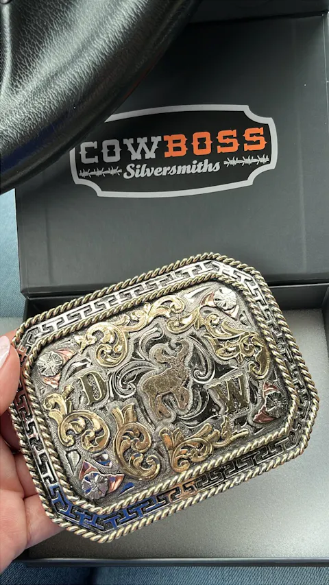 Outlaw Warrior Custom Buckle