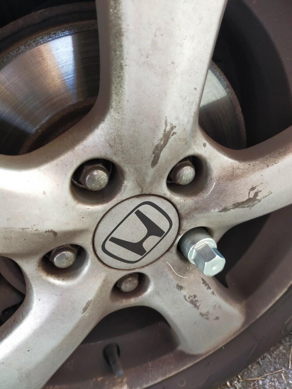 Genuine Honda Locking Wheel Nut Key (I Don't Know My Code) 08LCKSJD