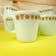 Pyrex Mug, Butterfly Gold, #1410, 9-Ounce