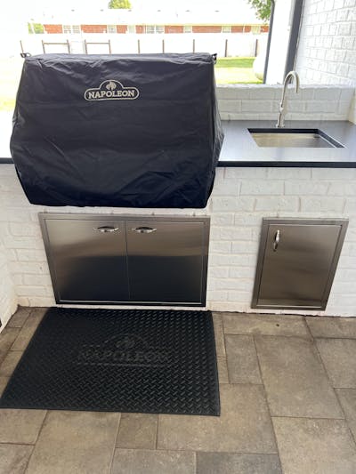 Bromic Heating Cobalt Smart-Heat™ 44-Inch 4000W Dual Element 240V Electric Infrared Patio Heater - Stainless Steel