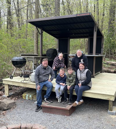 Blackstone 10' x 10' Bar and Grill Pavilion - 6000