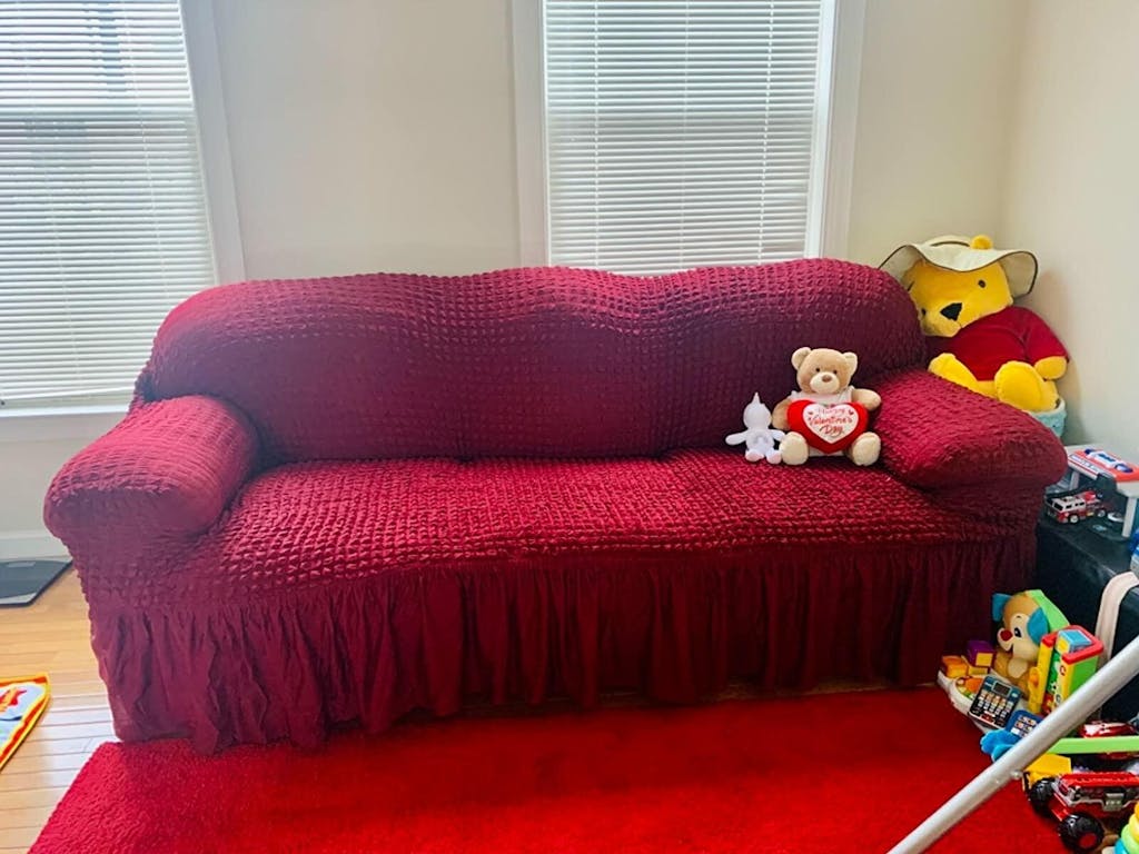 Elastic Stretch Plaid Couch Furniture Sofa Covers Armchair Slipcovers