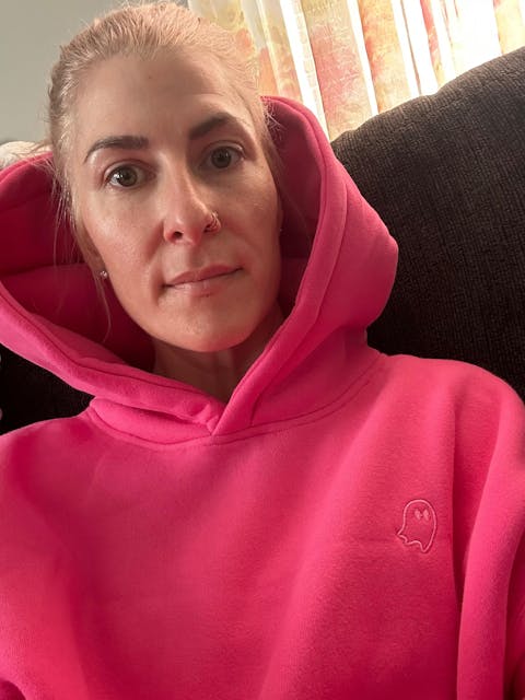 Cloud Pullover Hoodie — Malibu Pink