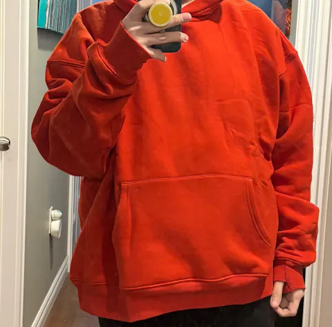 Heavyweight Pullover Hoodie — Ember