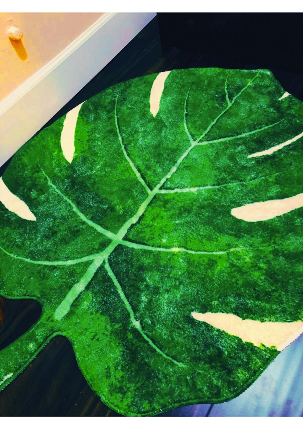 Jungle Leaf Rug Cozy Nursery
