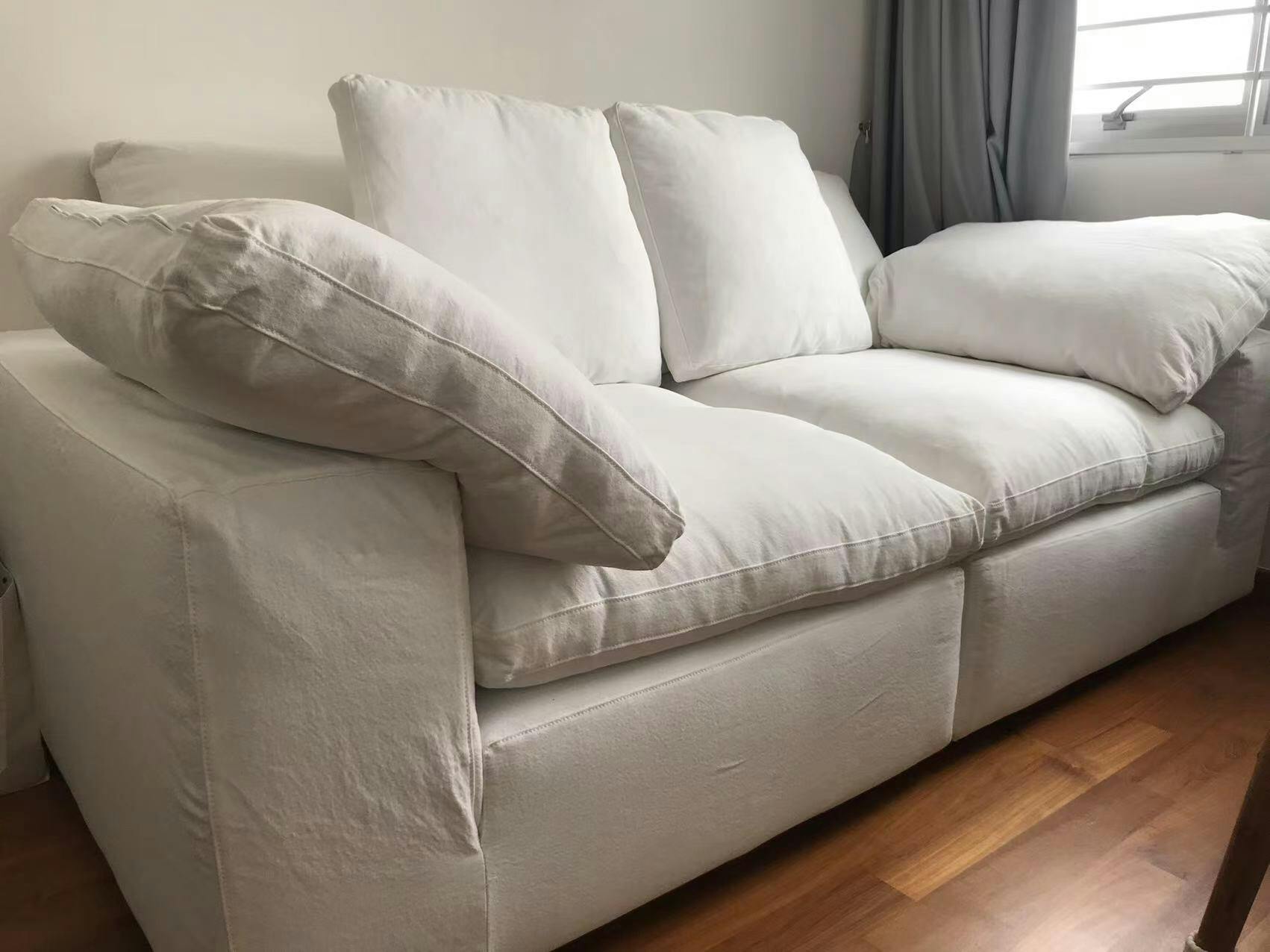 Cloud Fabric Sofa Unbelievably Comfortable Singapore