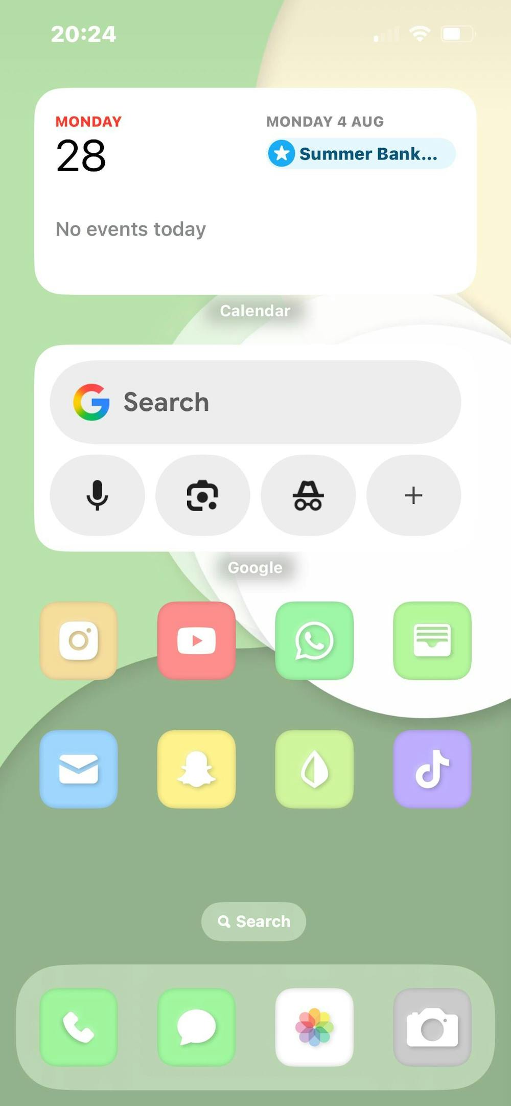 Minimal Pastel iOS App Icon Pack | 230+ Digital icons