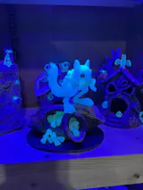 Skeleton Pets 3D Printed Spooky Cute Squirrel, Chameleon, Rabbit, Cat & Dog – Glow in the Dark Halloween Decor