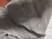 Cement Gray American Wide-Leg Cargo Pants
