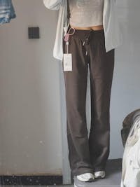 Retro Flared Sweatpants