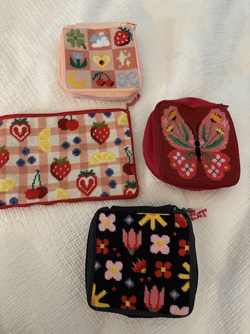 Patchwork Party - Needlepoint Pouch Kit