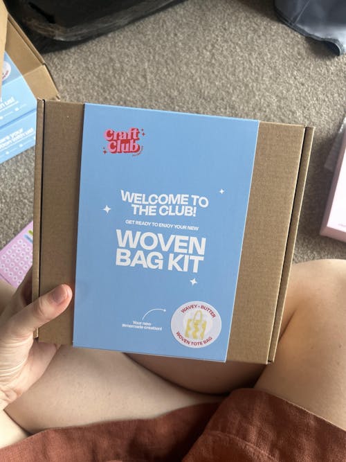 BUTTER WAVEY - Woven Tote Bag Kit