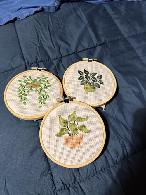 POT PLANT MINIS - Cross Stitch Kit
