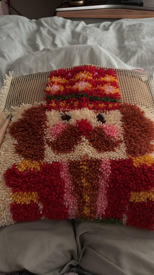 CHEERY NUTCRACKER - Christmas Cushion Kit