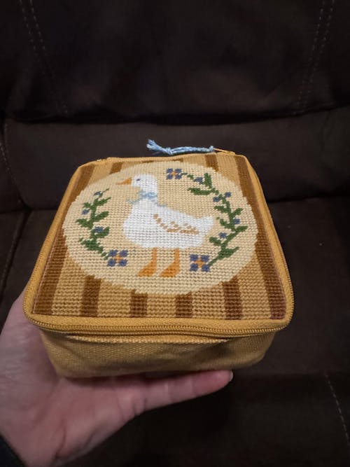 Duck, Duck, Goose - Needlepoint Pouch Kit