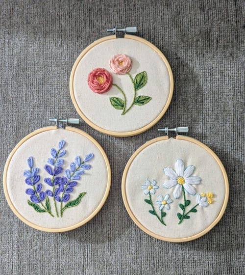 FLORAL MINIS - Embroidery Kit