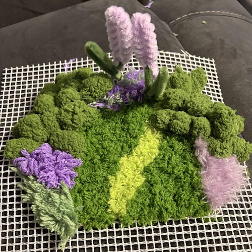 LAVENDER FIELD - Moss Coaster Kit