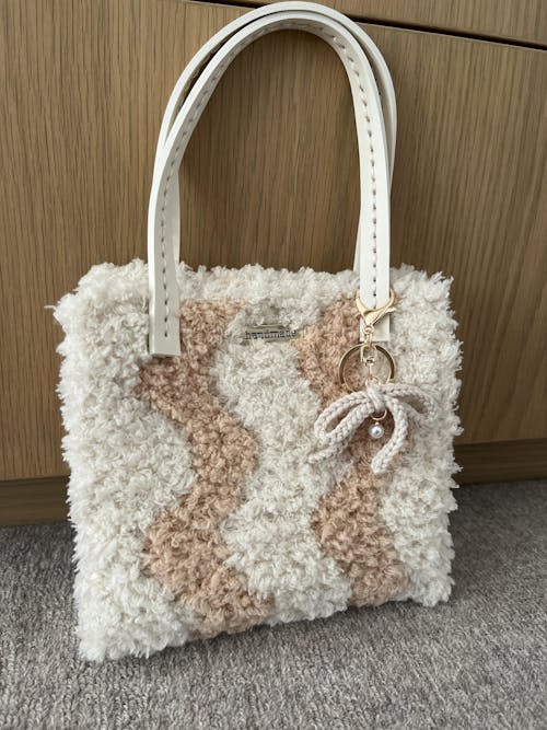 Neutrals Wavey - Woven Tote Bag Kit