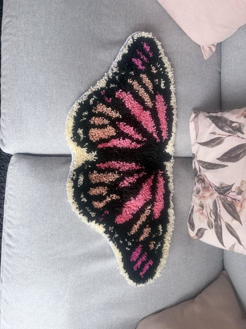 Blush Butterfly - Rug Making Kit