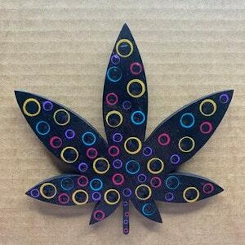 Marijuana Leaf Smooth