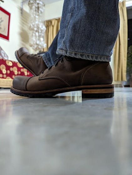 Vintage brown ranger boots – Craft & Glory