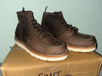 3EYELET MOC TOE DARK BROWN 25.5cm