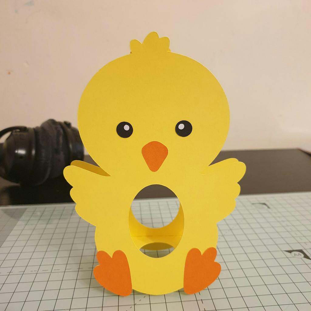 FREE Chick Egg Holder SVG Easter Cut File - Craft House SVG