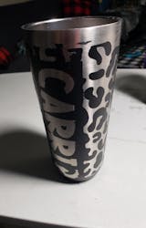 Stanley 40oz Quencher Wrap SVG, Stanley Sunflowers and Leopard Print SVG,  Tumbler Cup Wrap SVG, Download Cut Files for Cricut and Silhouette 